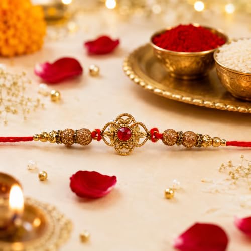 Image of EXPLEASIA Rakhi with Beautiful Ceramic Mug for borthers, Rakshbandhan special, Rakhi gifts (MugCombo-28)
