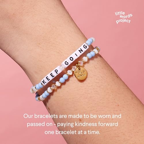 Original and Friendship Bracelet, Made with Colorful Beads and Plated Brass Hardware, Handcrafted Design & Positive Message3