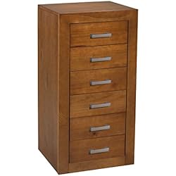 Dogar Kynus KN-23304 - Sinfonier de pino macizo con 6 cajones, color Madera