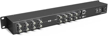 AVMATRIX MSS0811 1RU 88 3G-SDI compact SDI routing Matrix Switcher with 8 inputs and 8 outputs, supports standard 3G/HD/SD SDI rates, automatic bypass of non-standard rates