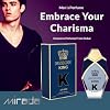 MIRADA Dresscode King Eau De Parfum For (Men) 85ML, 2.8 Fl Oz (Pack of 1)