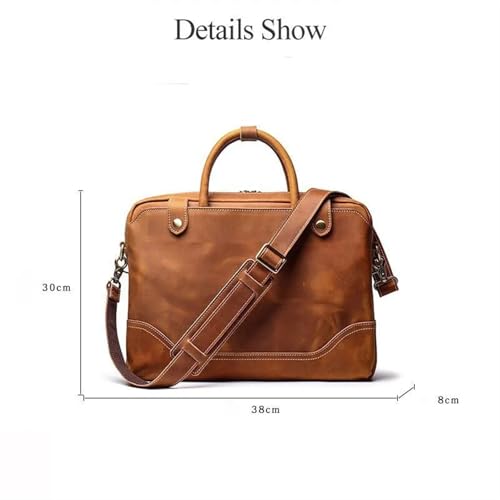 Porte-documents en cuir grand volume pour organiser vos dossiers de bureau - 2