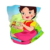 GTTDFASJ Multifunción Bufanda Pañuelo de invierno con diseño de pájaro de Heidi Tames para mujer resistente al viento para esquiar con dibujos de los Alpes y la montaña