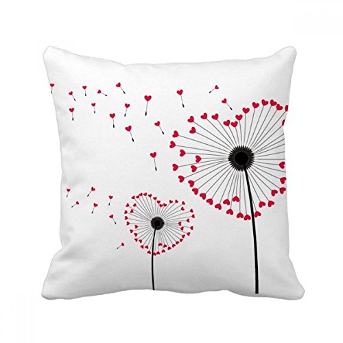 Coussin de decoration fleur de pissenlit 40x40cm pour canape moderne - 2