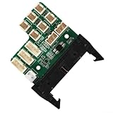 [Distribution centralisée du signal] : connecte la carte mère à l'écran d'affichage, aux moteurs pas à pas, aux ventilateurs de refroidissement et aux capteurs via des borniers clairement étiquetés avec des fentes de connecteur infaillibles pour éviter un câblage incorrect