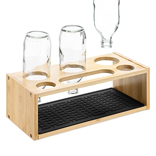 Navaris Abtropfständer für Sodastream Flaschen - Flaschenhalter für Soda...