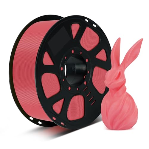 Image of Kingroon PLA Filament 1.75mm, 1kg Spool (2.2lbs), + /- 0.02mm Tolerance, Smooth 3D Printing Filament, Fits for Most FDM 3D Printers, Sakura Pink