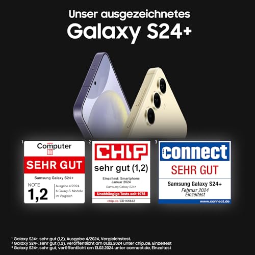 Samsung Galaxy S24+ AI Smartphone, Android-Handy ohne Vertrag, 12 GB RAM, 512 GB Speicher, 50-MP-Kamera, Lange Akkulaufzeit, Cobalt Violet, 3 Jahre Herstellergarantie – Bild 4