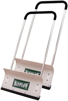 PRO24 2PK Pro Line Snow Pusher, Silver
