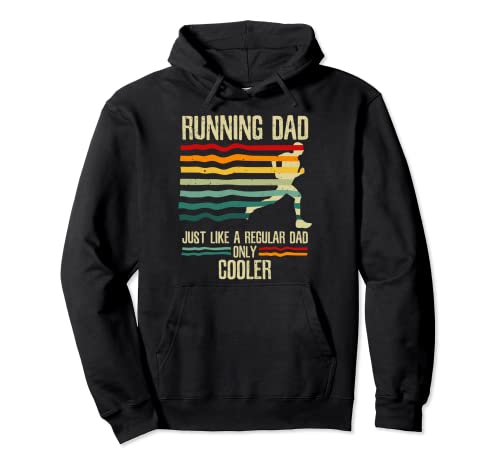 Divertido Correr Para Hombres Papá Maratón Runner Coach Marathoner Sudadera con Capucha