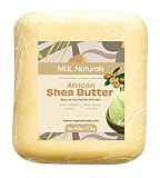 MGL Naturals Raw African Shea Butter Ivory 5 lb bulk, 100% Pure, Raw and Unrefined. Nourish and moisturize. Use alone or DIY recipes. From Ghana, Africa. (5 lb)