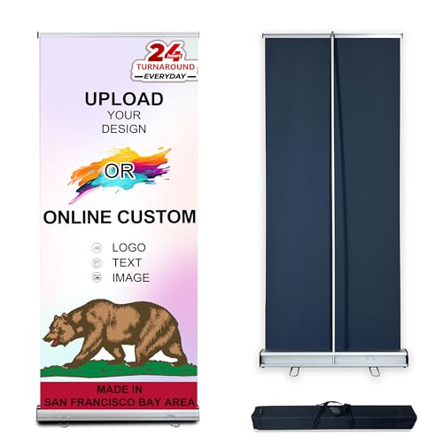 Custom Retractable Banner Stand with Carry Case