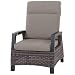 Produktbild Siena Garden Loungesessel Corido matt-anthrazit/Charcoal Grey
