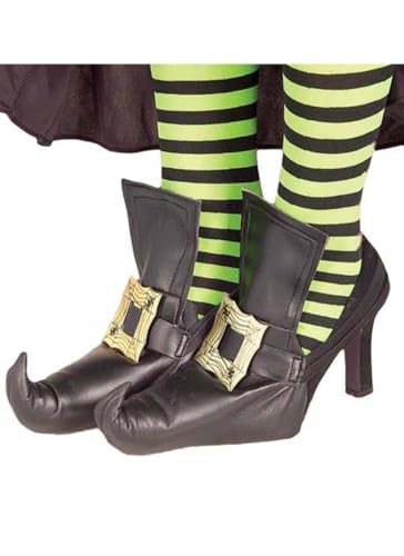 Forum Novelties Witch Shoes Covers, Gold