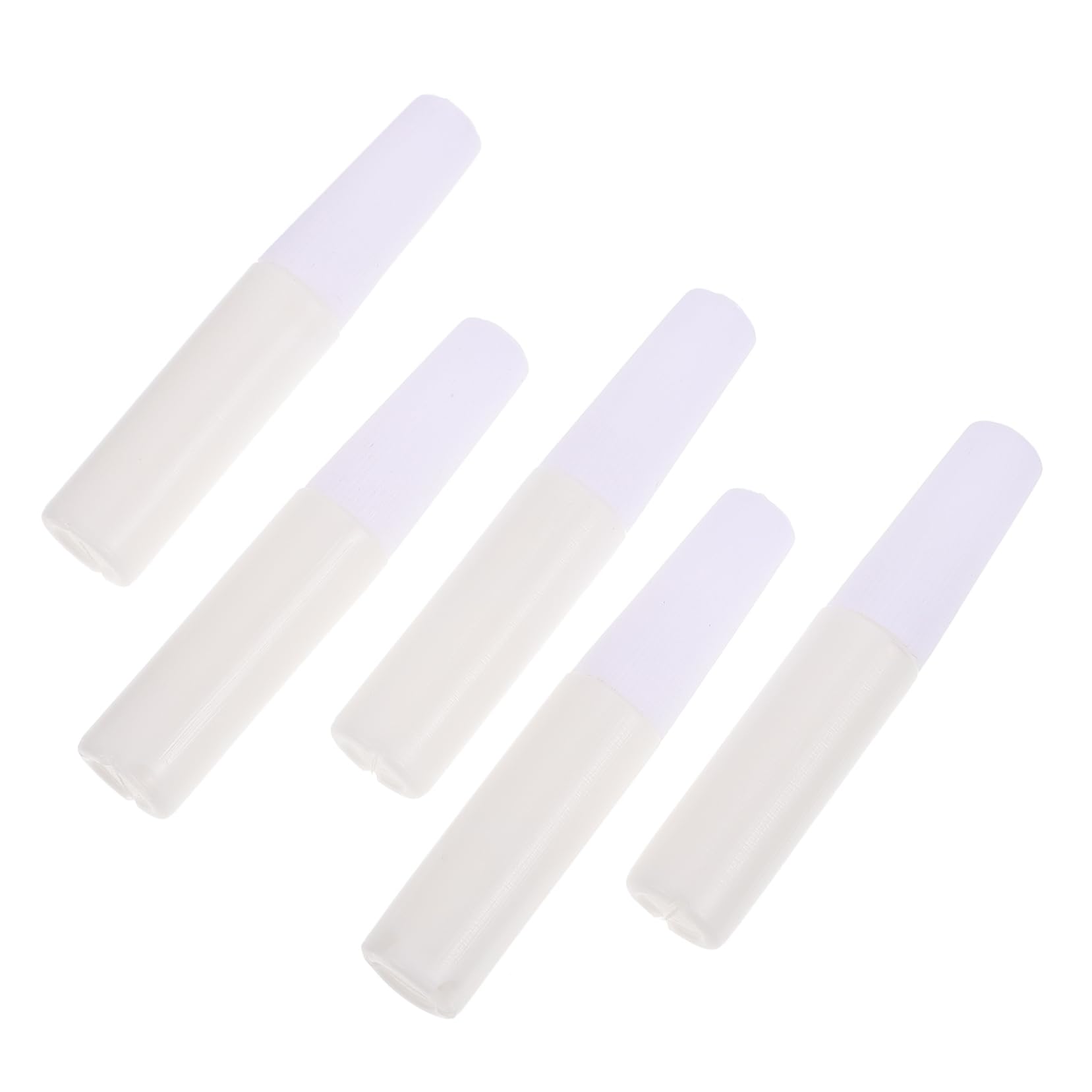 50 Pezzi Colla Bianca Idrosolubile da 6ml Bottiglia per Artigianato Fai da Te Colla Liquida Multifunzione Forte Adesività per Uso Personale e Professionale