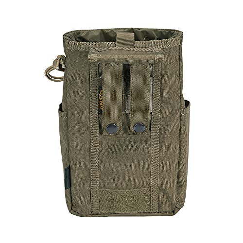 Excellent Elite Spanker Molle Dump Pouch Drawstring Magazine Utility Pouch Folding Dump Pouch Waist Bag(Ranger Green) #TOP5