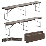 Candockway Bench (2Pack Ratten)