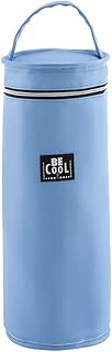 Elegante Be Cool - Enfriador de botellas (33 cm de alto, 13 cm de diámetro), color azul claro