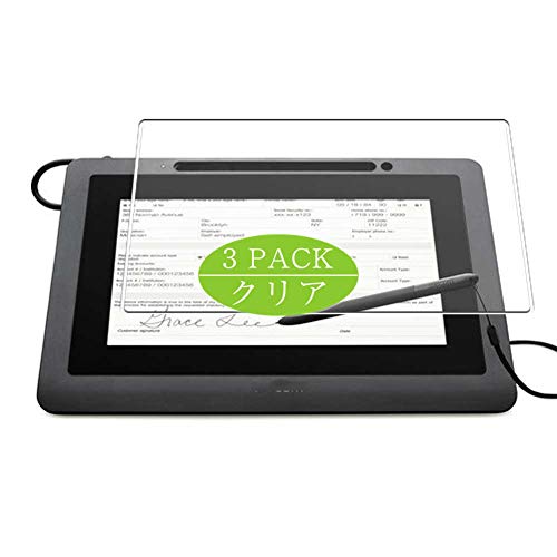 VacFun Lot de 3 Clair Film de Protection d'écran, Compatible avec Wacom DTU-1031X Interactive Pen Display 10.1', Film Protecteur sans Bulles(Non vitre Verre trempé)