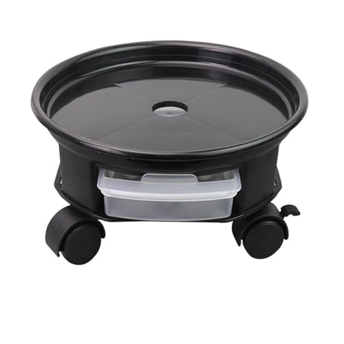 Plateau mobile pour plantes extérieur support pot de fleurs à roue - 2