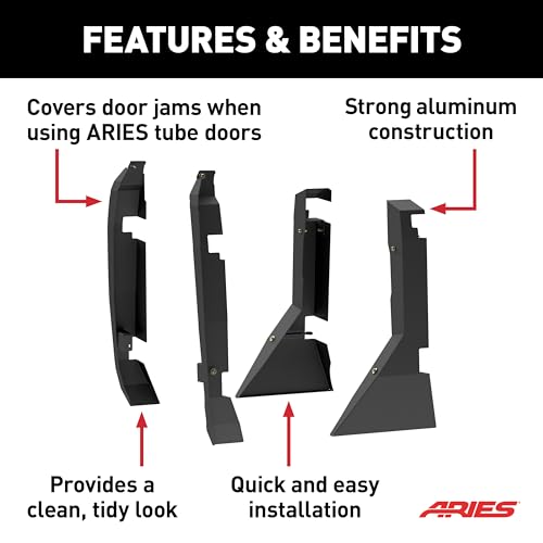 Caches de charnière de porte Ford Bronco ARIES finition premium - 4