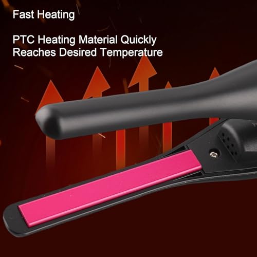 Plancha de Pelo Mini Inalámbrica Ashata Pencil Flat Iron Negra miniatura 3