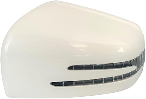 #2527 8th Gear - Cubierta para espejo lateral izquierdo del conductor con señal de giro compatible con Mercedes GLS350d GLS450 GLS500 GLS550 GLS63