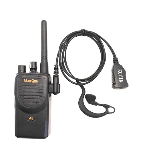 Auriculares para radios Motorola CP200D BPR40 CLS1410 con auricular de seguridad en forma de G 6