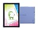 Nextbook Ares 10A Light Blue TPU Case - iShoppingdeals Ultra–Slim TPU Rubber Gel Cover with Textured, Non-Slip Grip for Nextbook Ares 10A 10.1” (NX16A10132S) Android Tablet 2016 Release