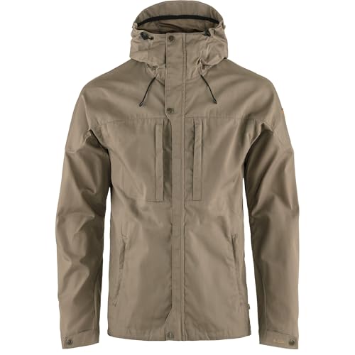 Image of Fjallraven Skogso Men's Jacket - Water and Wind Resistant, Adaptable w /Greenland Wax, Breathable - Hiking, Trekking