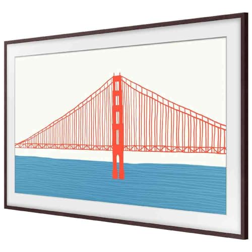 Samsung The Frame Rahmen 43 Zoll (VG-SCFA43BWBXC) in Modern Braun [2021]