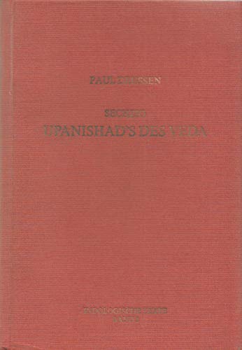 Preisvergleich Produktbild Sechzig Upanishad's des Veda (Nachdruck der Ausgabe von 1897)