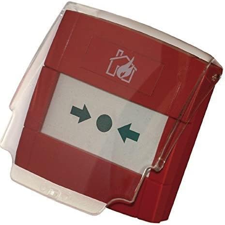 HowseHold Hinged Call Point Cover Clear Plastic [5 Pack] Compatiable with KAC Models