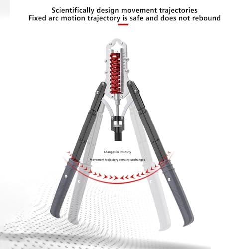 Construtor de músculos de braço,Exercitador de peito e braço | Expansor de tórax e fortalecedor de b