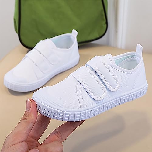 Kids Sneakers Athletic Sport Shoes Light Weight Slip on Slip on Sneakers Loafers Shoes White Casual Fashion Shoes2