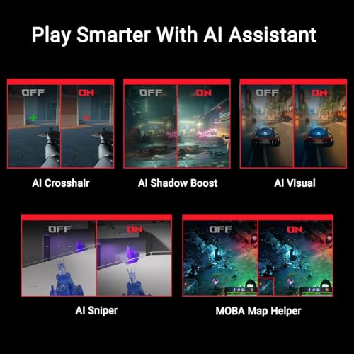 ROG Swift PG27AQDP Monitor 27", Quad HD WOLED (2560x1440), HDMI e DisplayPort, 0,03 ms (GTG), 480 Hz, Compatibile con G-SYNC, OLED Care+, Nero - Monitor - Immagine 5