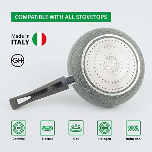 GadHome 26 cm Antihaft Bratpfanne mit ergonomischem Griff