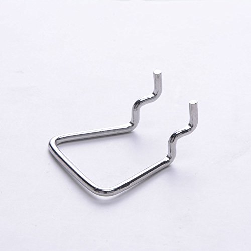 Deekoudt Hanger Shelf Display Hook, 20 Stainless Steel Hooks, Store, Supermarket, Workshop Hanger Pliers thumb #2