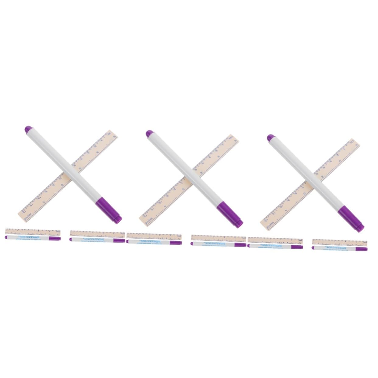 Gatuida 9sätze Hautmarkierungsstifte Mit Lineal Multifunktionale Augenbrauen-positionierungsstifte Für Präzise Markierungen Und Tattoo-anwendungen Für Make-up-künstler Und