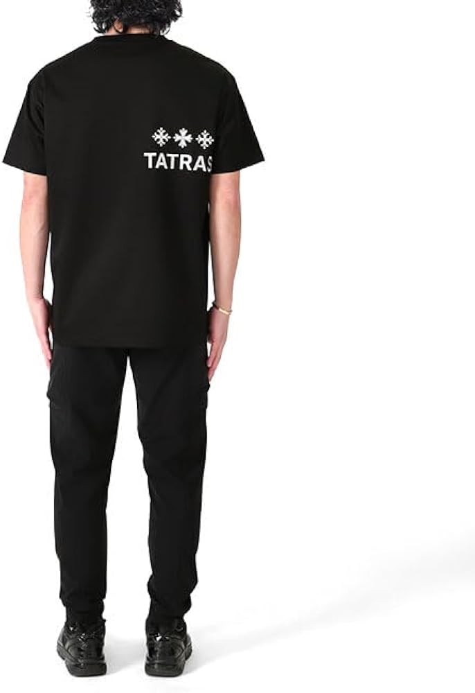 【即完売✨】TATRAS タトラス NUNKI ヌンキ 両面刺繍ロゴTシャツ01 Amazon | [タトラス] NUNKI ヌンキ ロゴ刺繍 Tシャツ 半袖Tシャツ