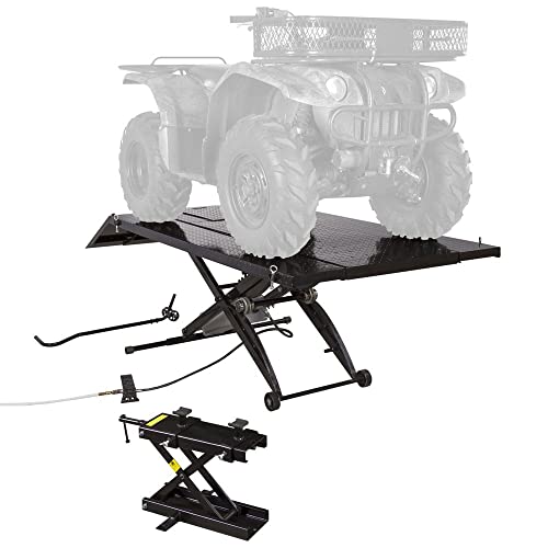Black Widow Black Widow ATV Lift Table with 4-Wheeler Center Jack sold by Discount Ramps Amazon