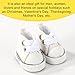 2 Pairs Mini Doll Shoes, PU Boots White Canvas Shoes Mini Sneakers for Doll Clothes Set Cute Toy Outfit Accessories