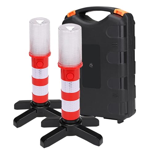 Lampe de travail LED rouge urgence balise stroboscopique amovible