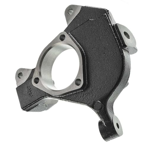 Image of Detroit Axle - Front Left Steering Knuckle for 1999-2006 Chevrolet Silverado 1500 GMC Sierra 1500, 2005-2007 Sierra Silverado 1500 HD, Yukon XL Suburban 1500 Tahoe Escalade EXT ESV Steering Knuckle