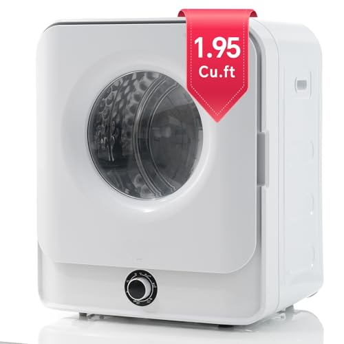 Electric Dryer Machine 2.6 Cu.ft 1350W, Multi-filtration, 5 Programs, Overheating Protection, Full Heating, Double Temperature Control Switch