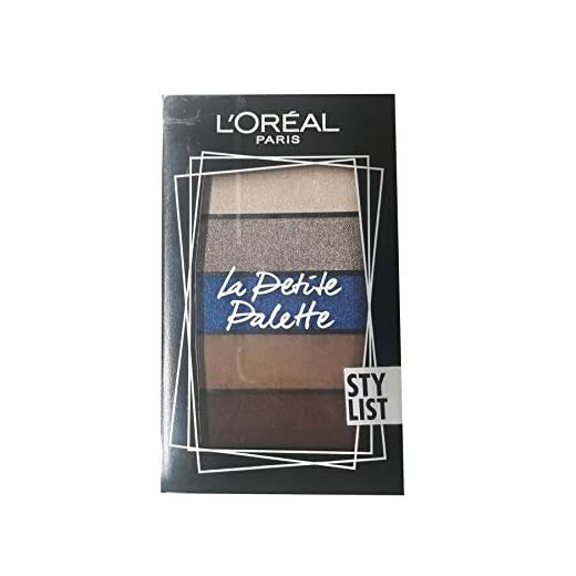 L'Oréal Paris Lidschatten La Petite Palette Stylist 04, 4 g