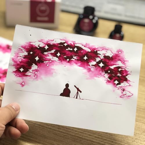 Image of Colorverse Ink - Astrophysics - Red Shift (65ml & 15ml) Fountain Pen Ink