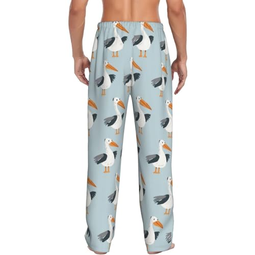Whale Floral Mens Pajama Pants Cozy Lounge Baggy Lightweight Pj Pants Lounge Bottoms With Elastic Waist3