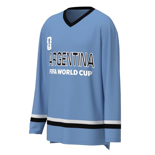 Image of Outerstuff FIFA World Cup 2026 Mens Long Sleeve V-Neck Hockey Jersey