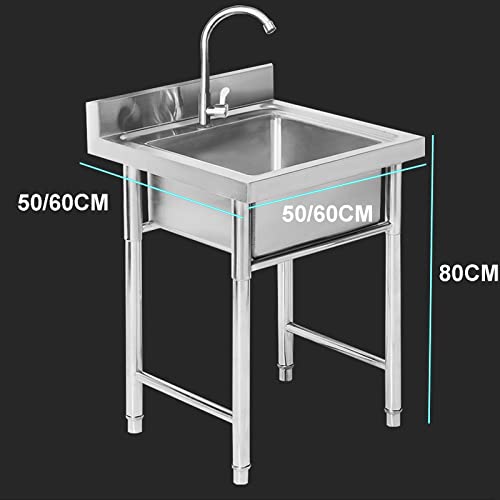 Évier en acier inoxydable résistant à la rouille pour bar - 8